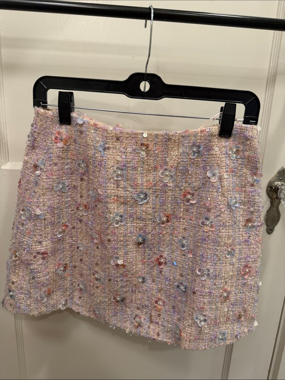 Pink Tweed Sequin Set - Picture 4 of 6